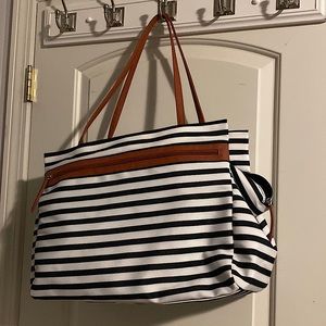 Stripped DSW Duffle